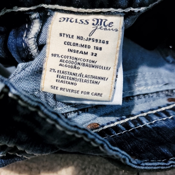 MISS ME Jeans 2 pair for 1 like new. Never worn Size 28. Lowest price. - Picture 4 of 12
